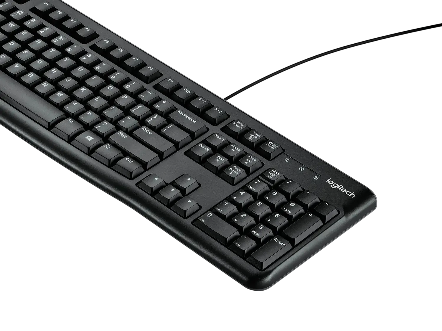 Logitech K120 фронтальный вид