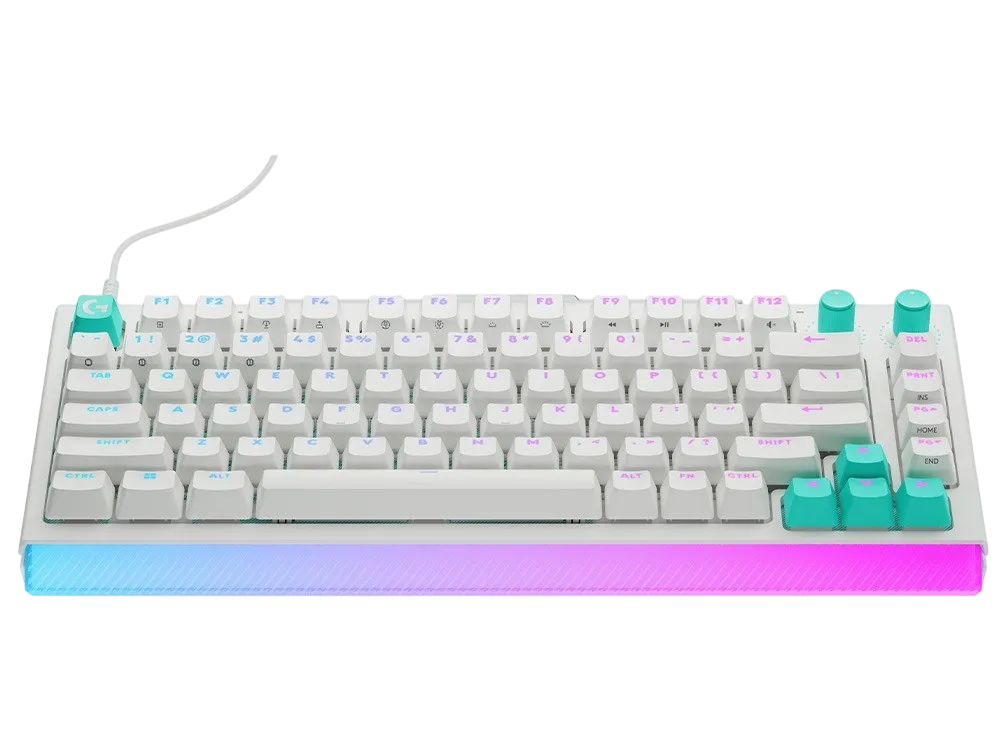 Logitech G512 X 75 White вид спереди