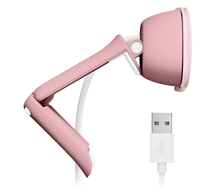 USB-A Logitech Brio 100 Rose