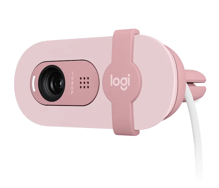 Logitech Brio 100 Rose с микрофоном