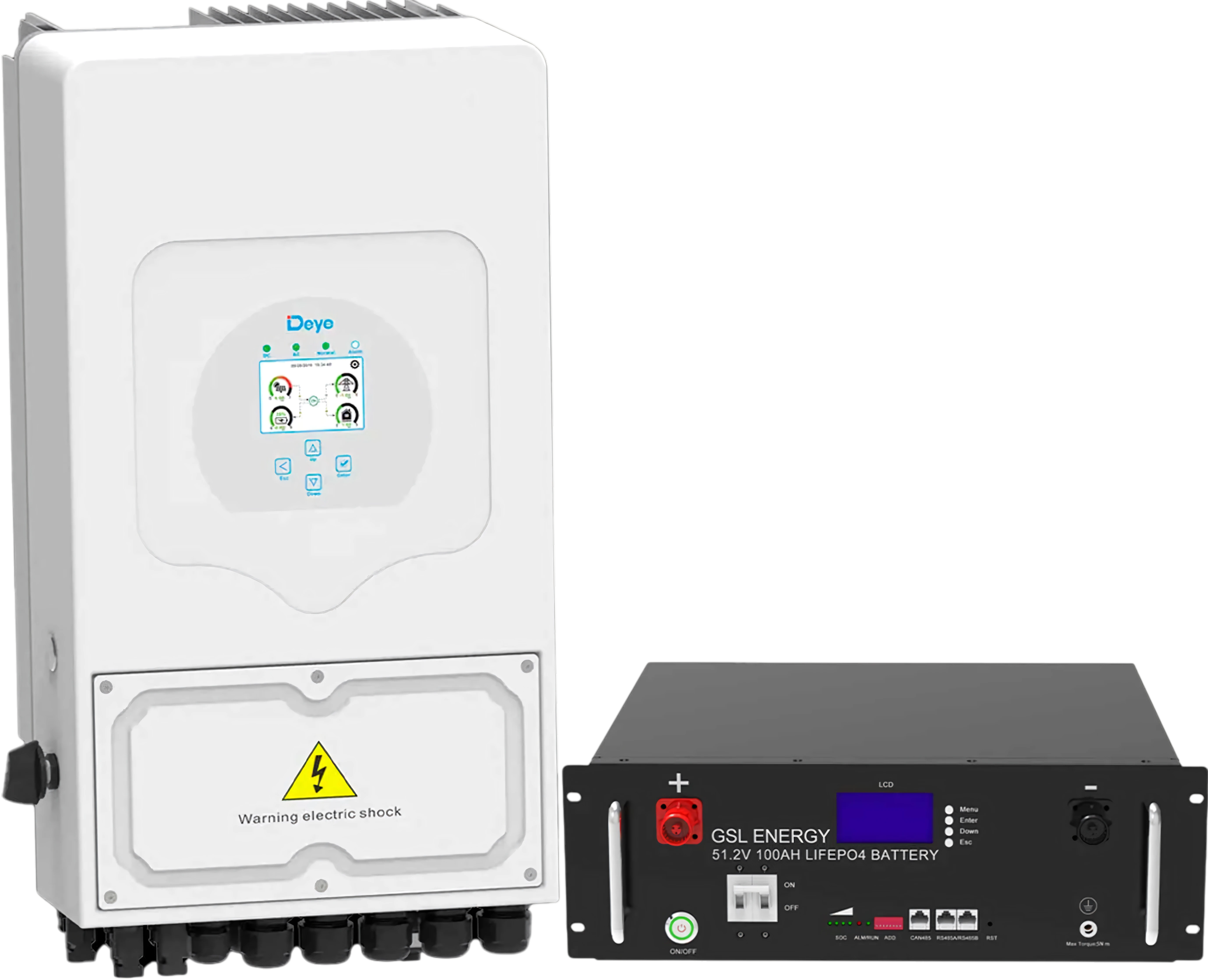 Solarverse 6kW Deye з батареєю GSL 5.12 kWh
