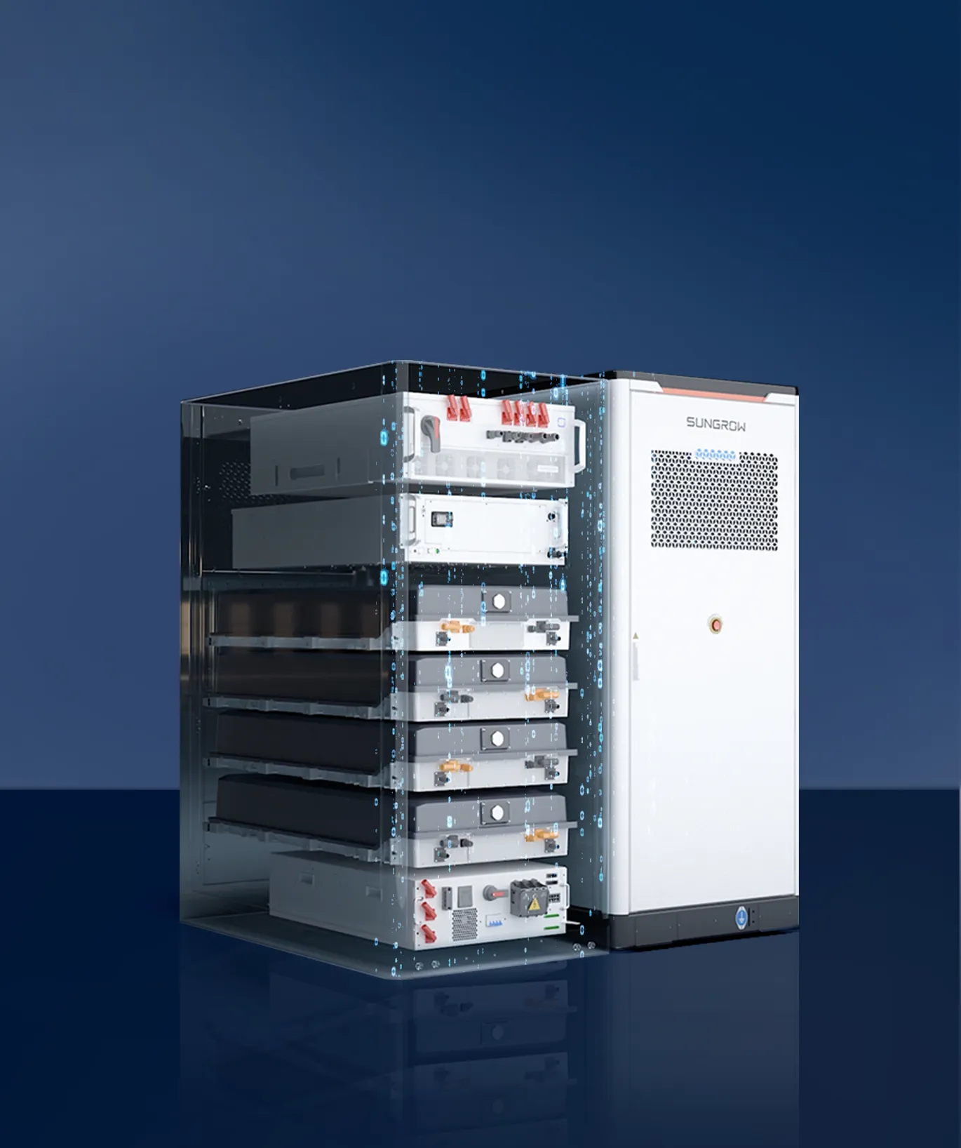 Внутренняя архитектура Sungrow PowerStack ST255CS-2H