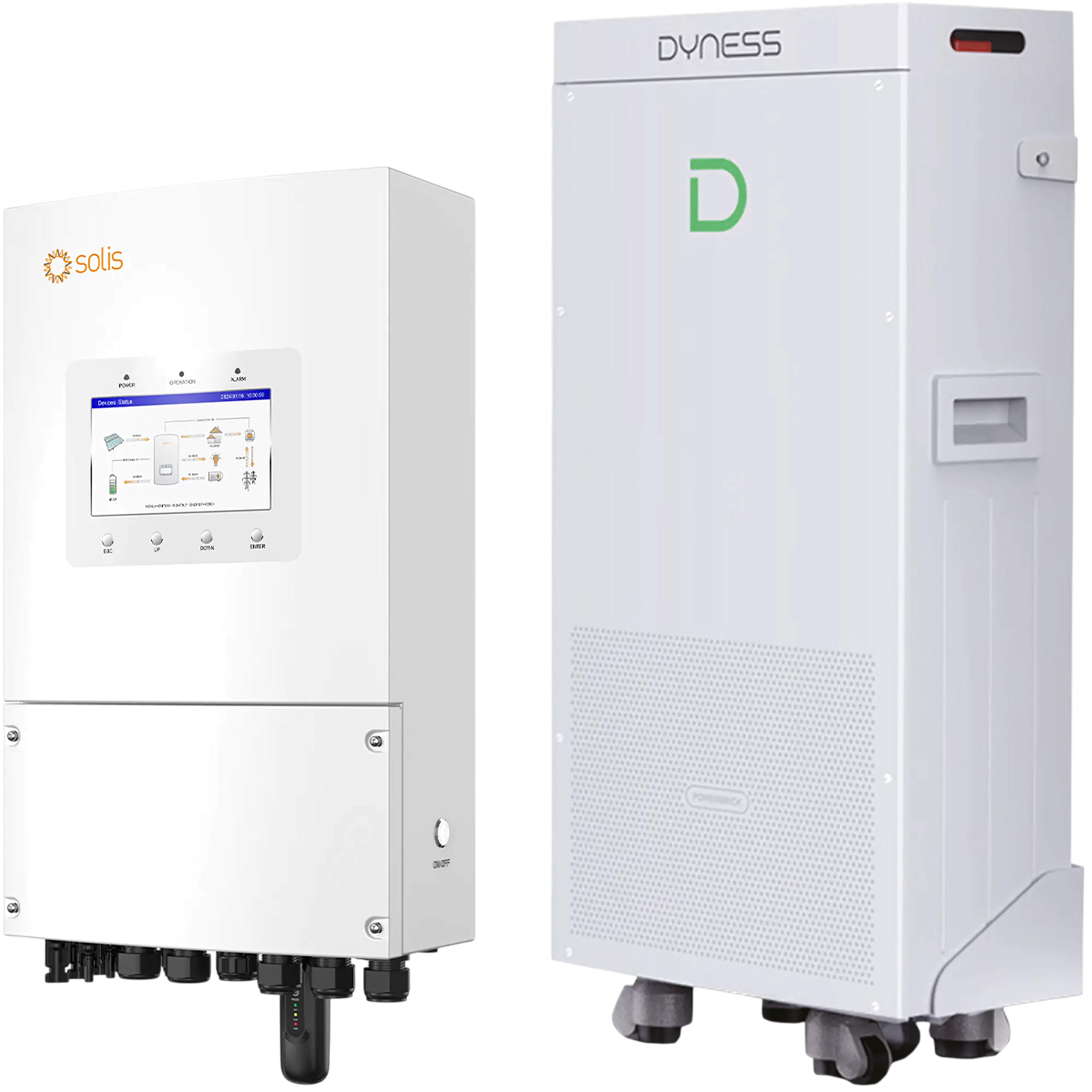 Solis S6-EH1P6K-L-PLUS и Dyness PowerBrick в составе системы SV-1SL6K1-SV14.3K1-1