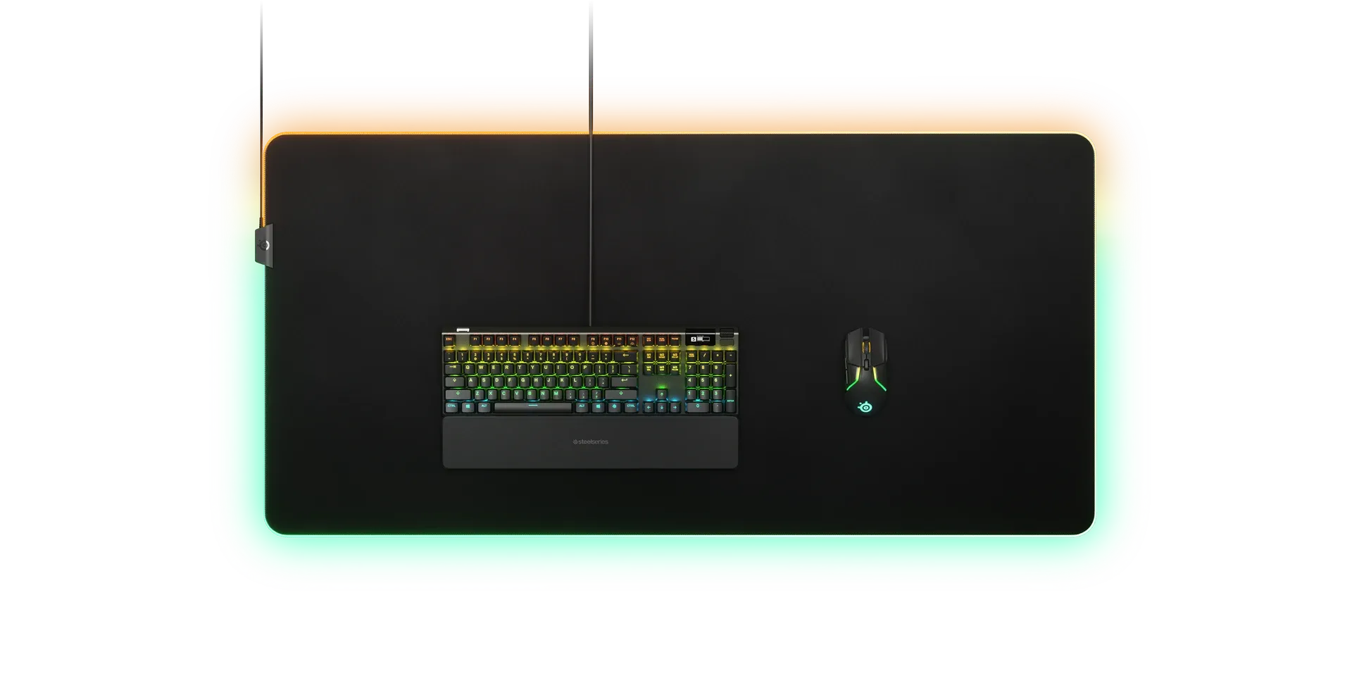 SteelSeries QcK Prism Cloth 3XL вид сверху