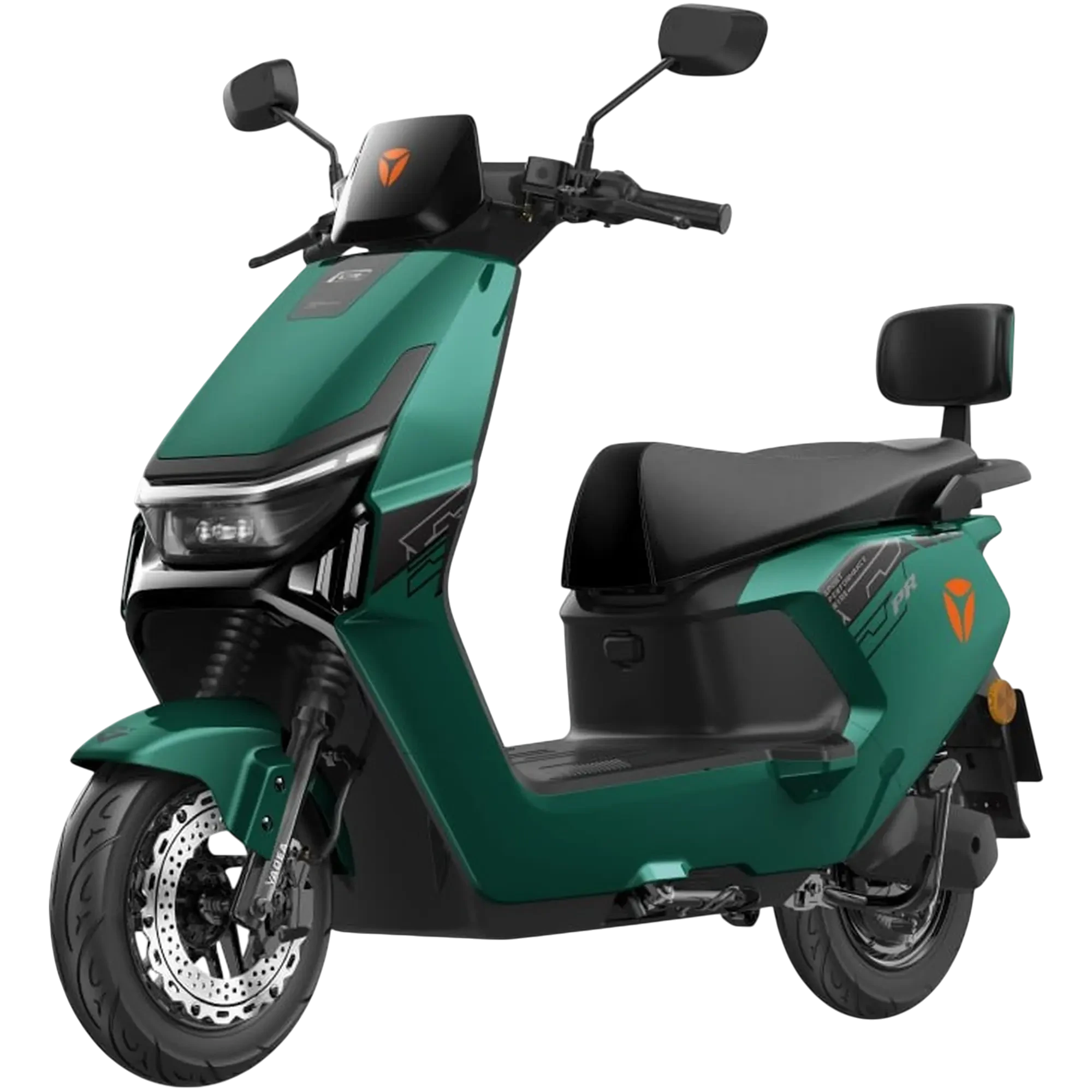 YADEA GT35 Green вид спереди