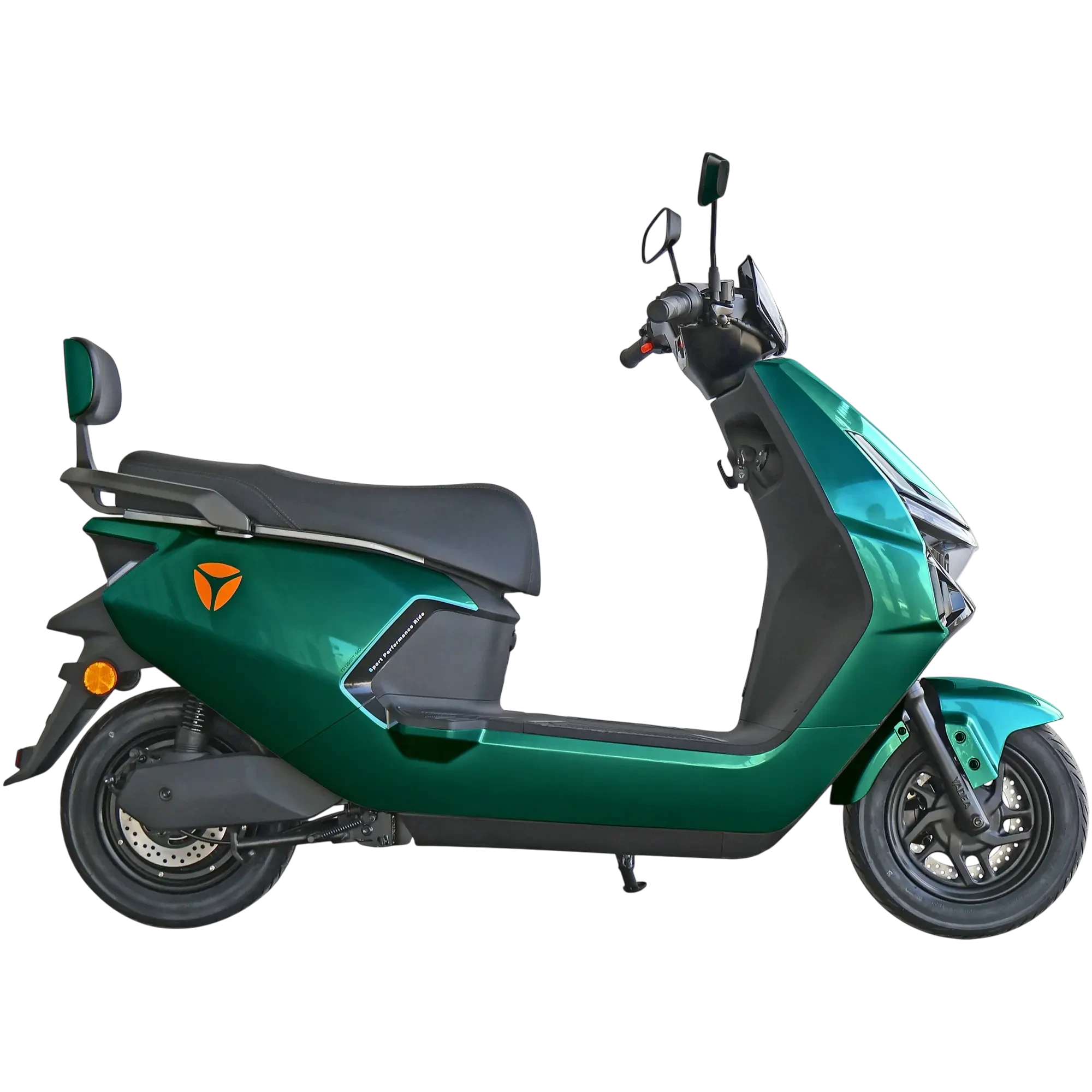 YADEA GT35 Green полный боковой вид