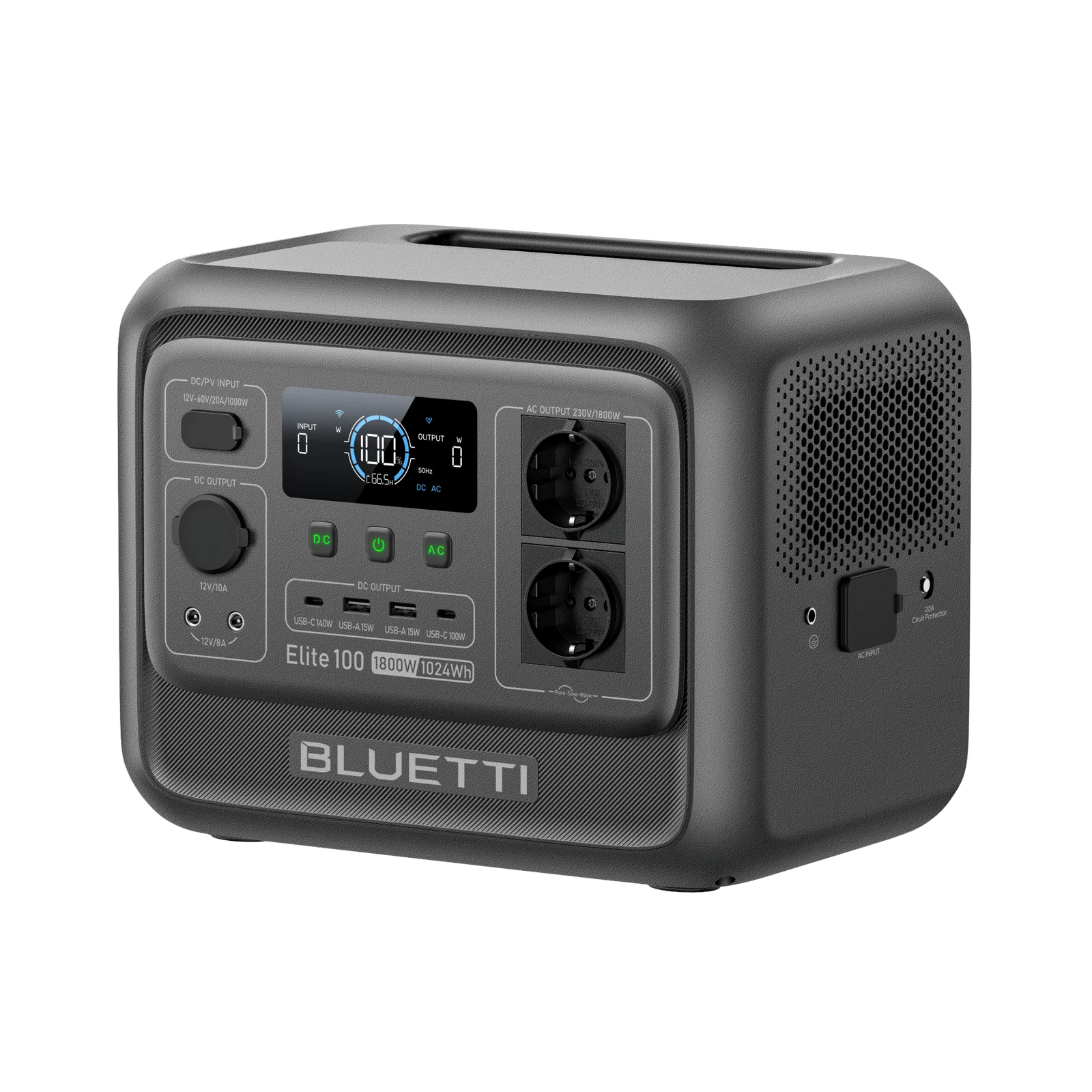 Быстрая зарядка BLUETTI Elite 100 V2