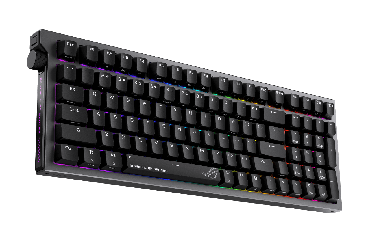 ASUS ROG Strix Morph 96 Wireless NX Snow V2 UKR ABS Black