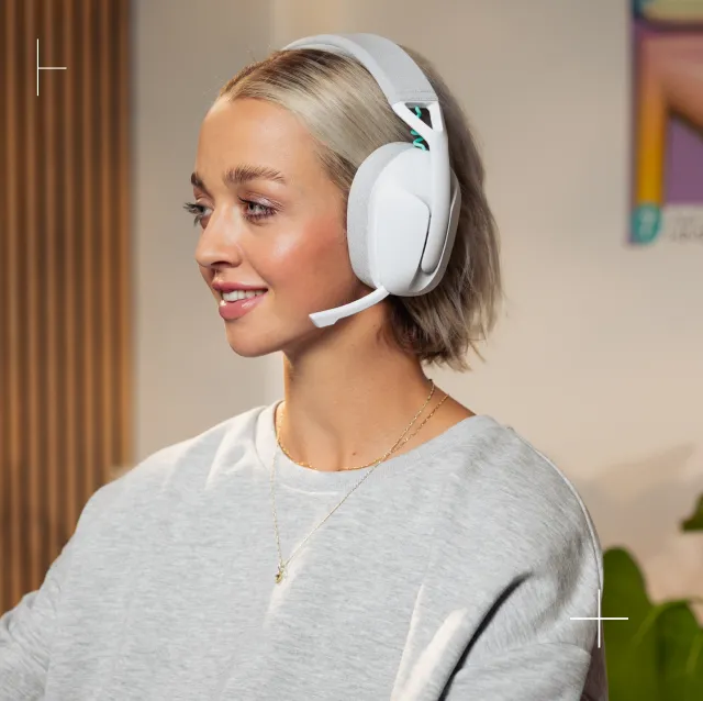 Игровой сценарий Logitech G321 LIGHTSPEED White