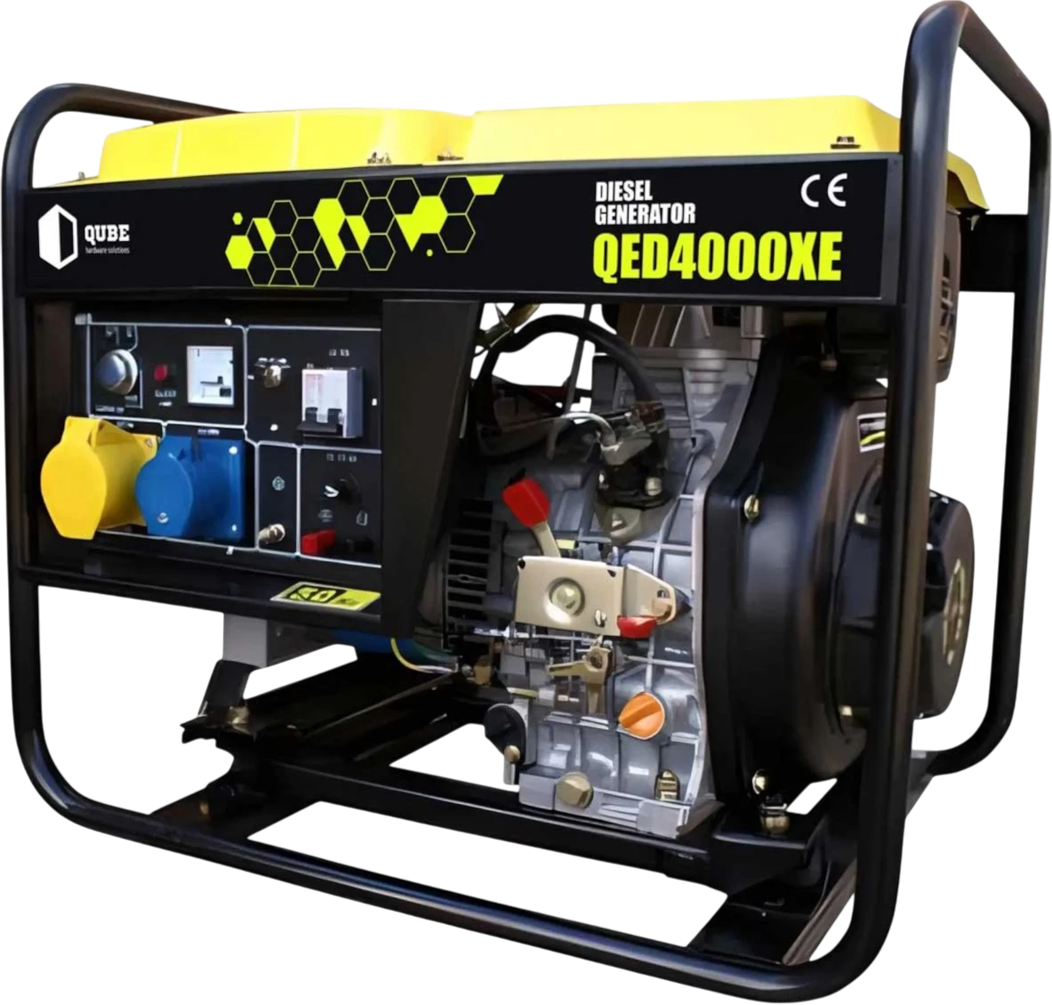 Дизельний генератор QUBE QED4000XE