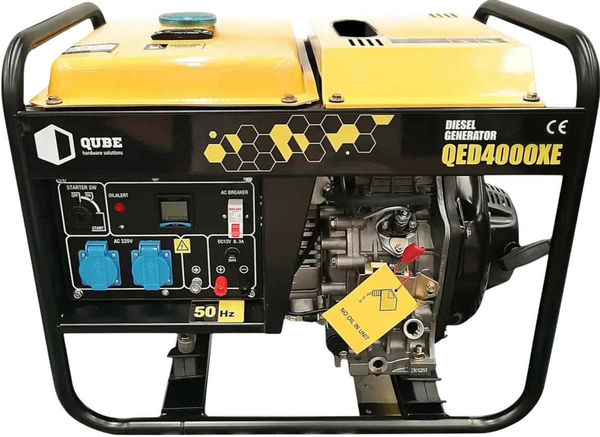 Панель керування генератора QUBE QED4000XE
