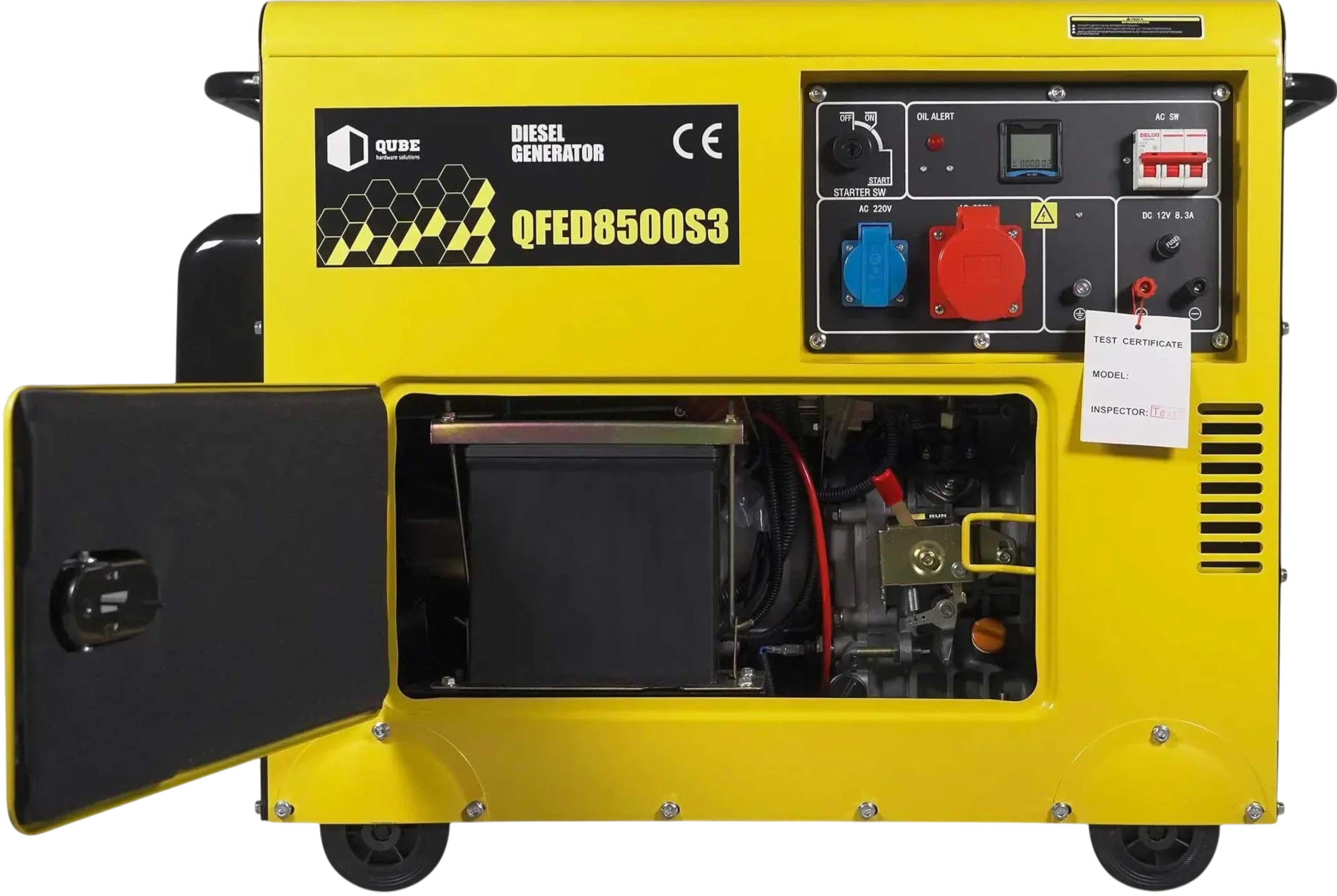 Відкриті сервісні дверцята QUBE QFED8500S3
