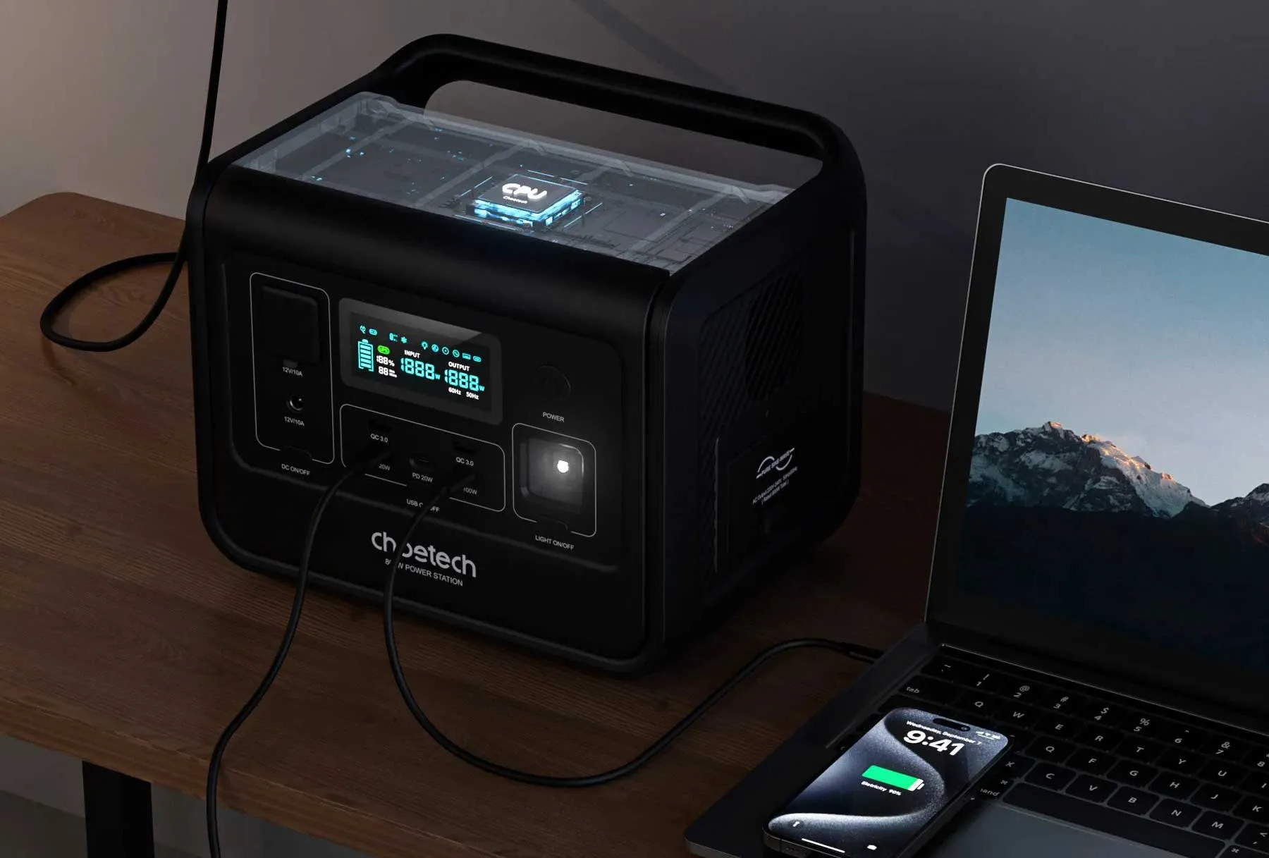 CHOETECH BS060 в домашнем сценарии