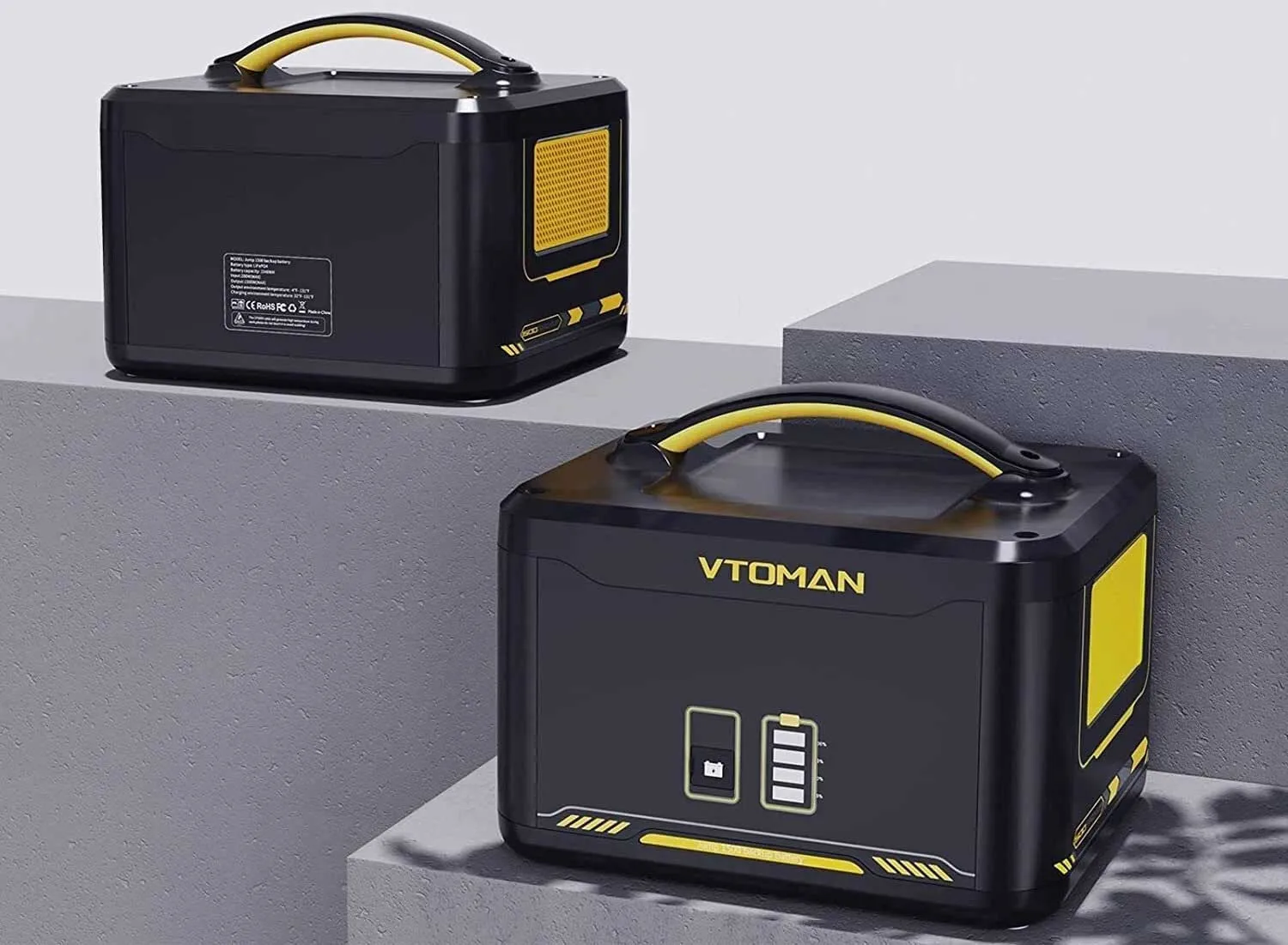 VTOMAN Jump 1500 Extra Battery в системе резервного питания