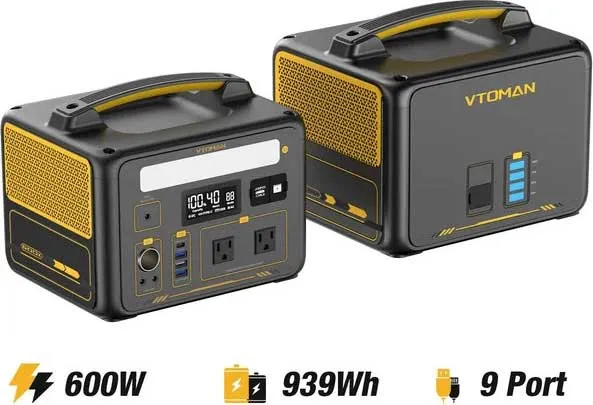 VTOMAN Jump 600X с дополнительной батареей