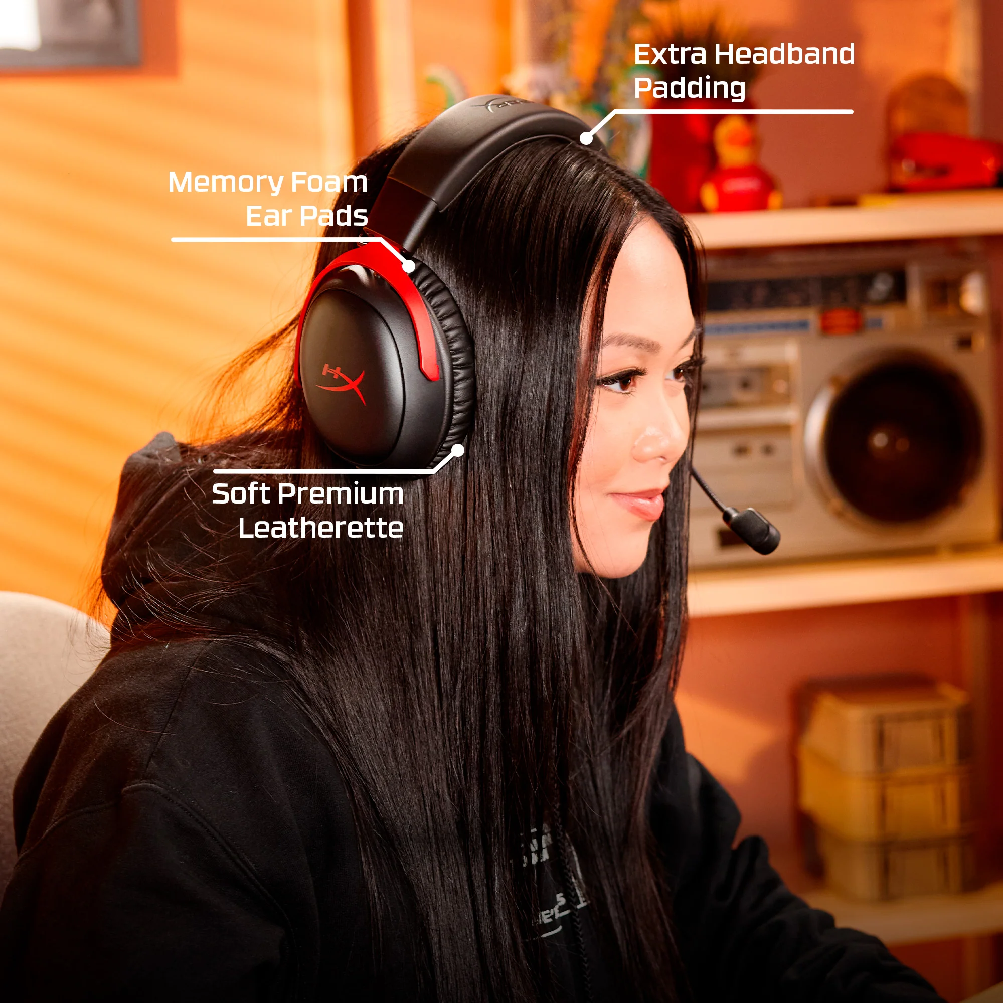 Матеріали HyperX Cloud III S Wireless