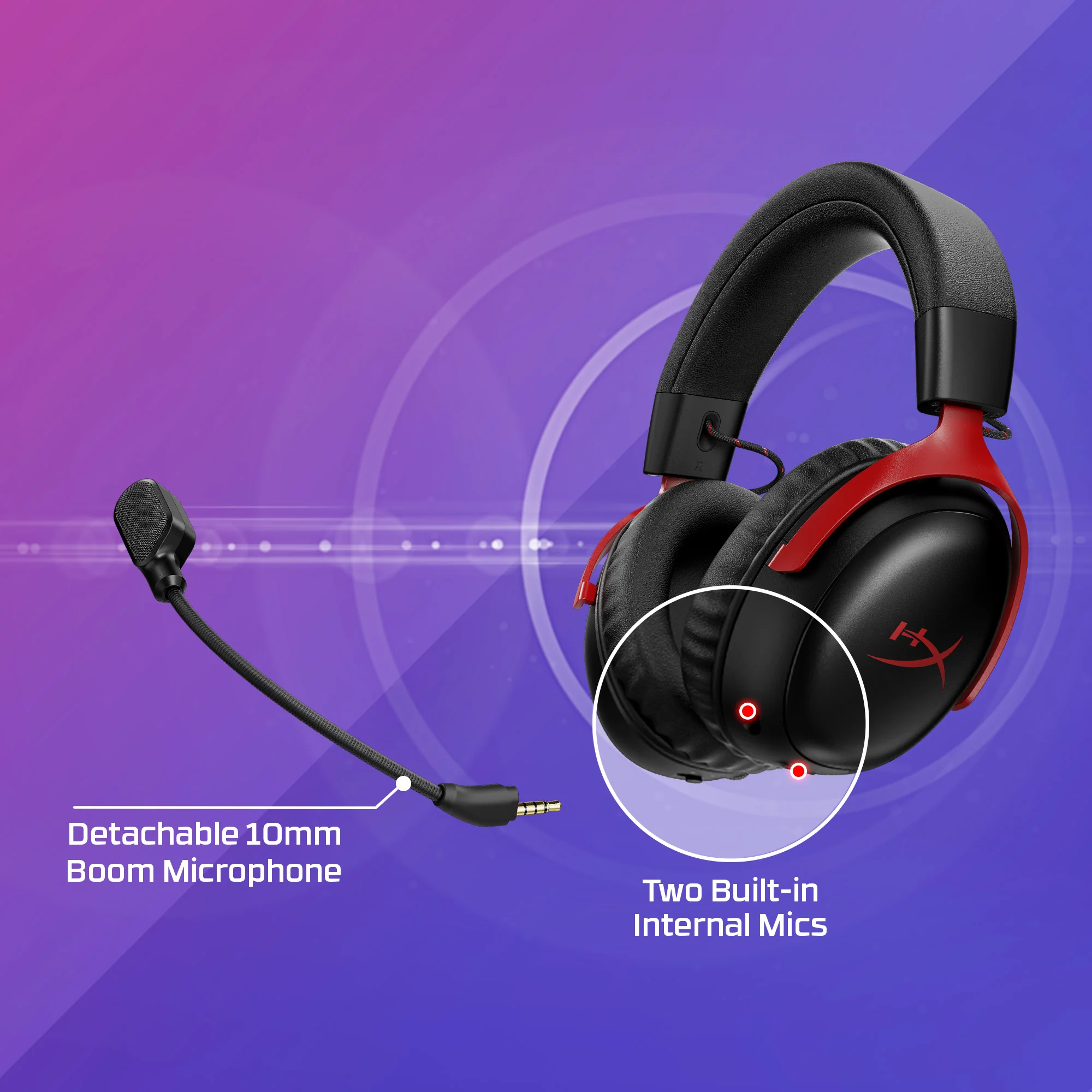 Мікрофон HyperX Cloud III S Wireless