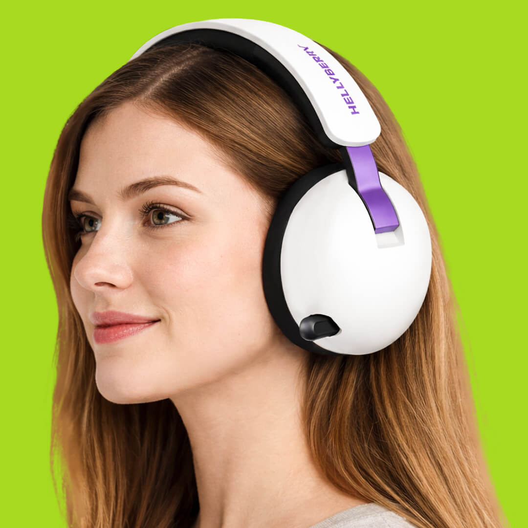 HATOR Hellyberry HH30 Wireless на голове
