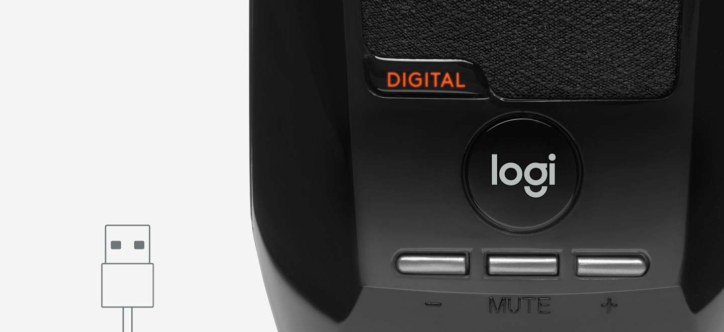 Подключение Logitech S150 USB Black