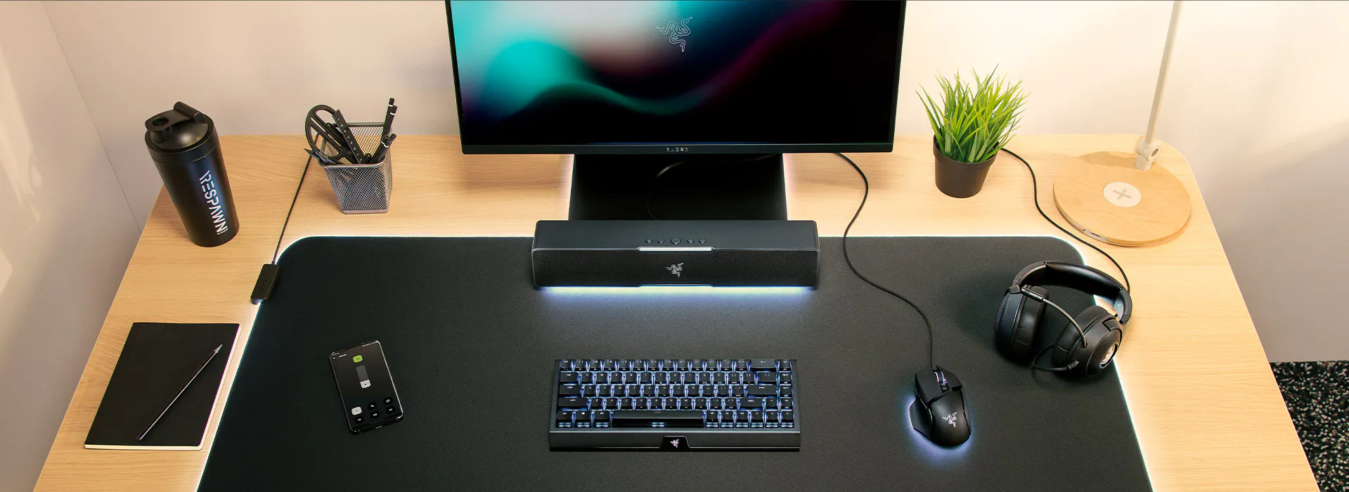 Razer Leviathan V2 X RGB setup