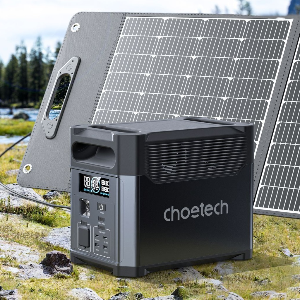 Choetech BS061 и солнечная панель