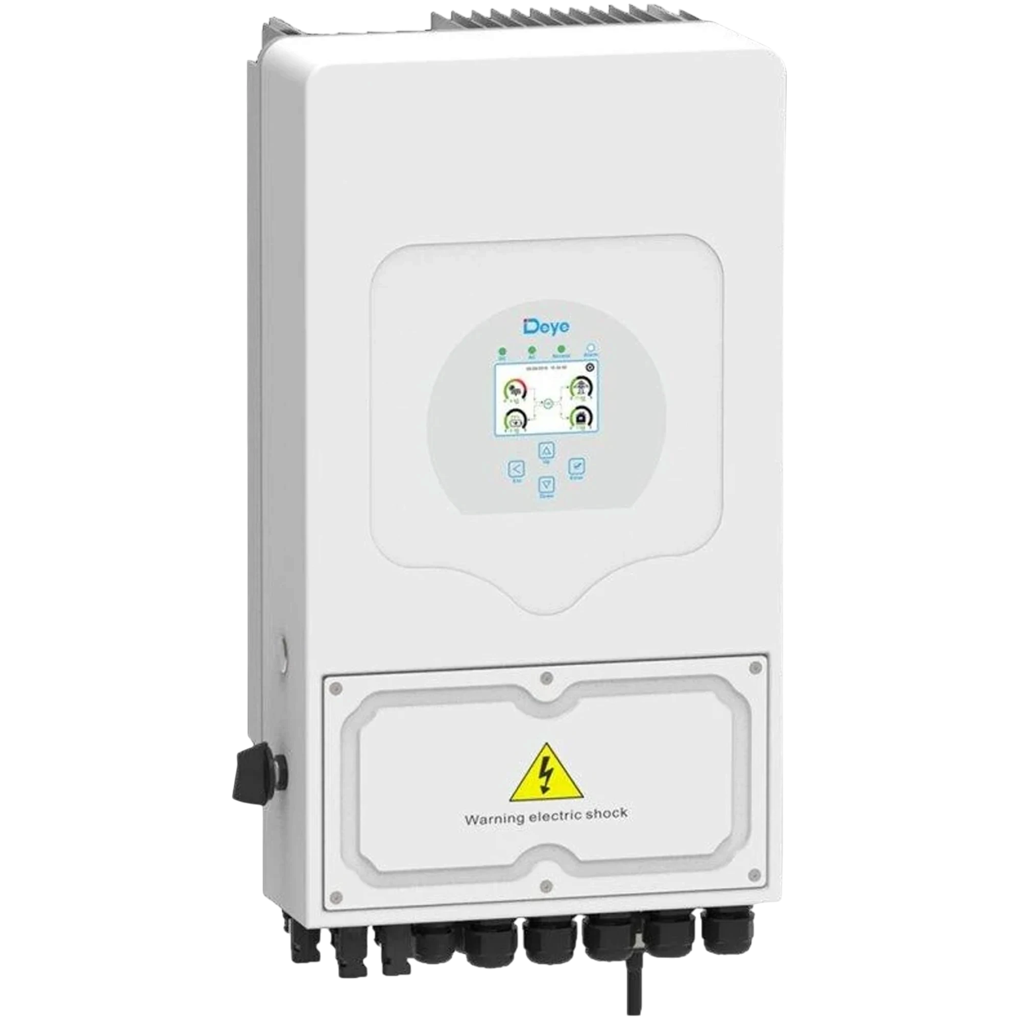 Deye SUN-6K-SG05LP1-EU-AM2-P - фронтальный вид под углом