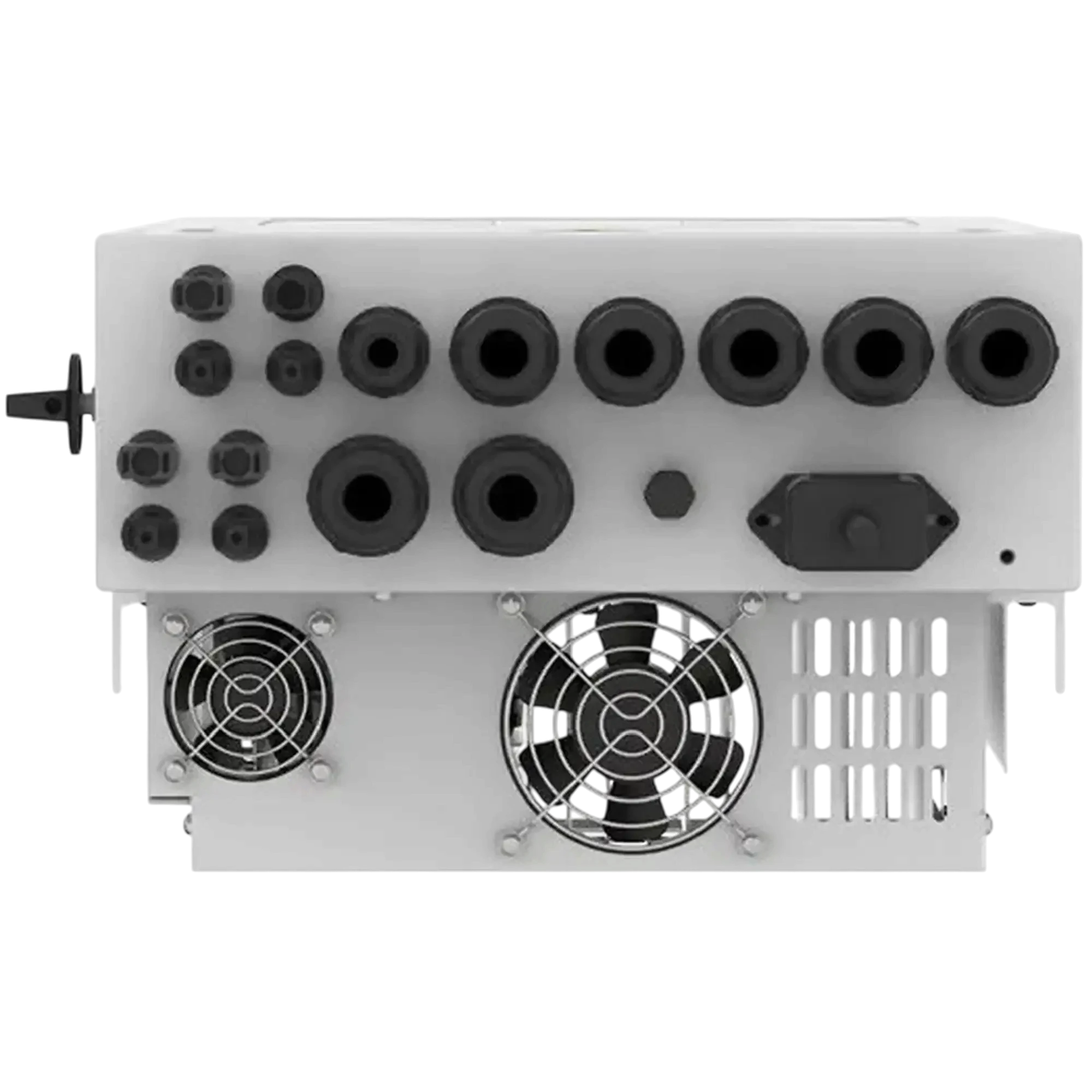Нижняя панель разъемов Deye SUN-3.6K-SG05LP1-EU-AM2-P