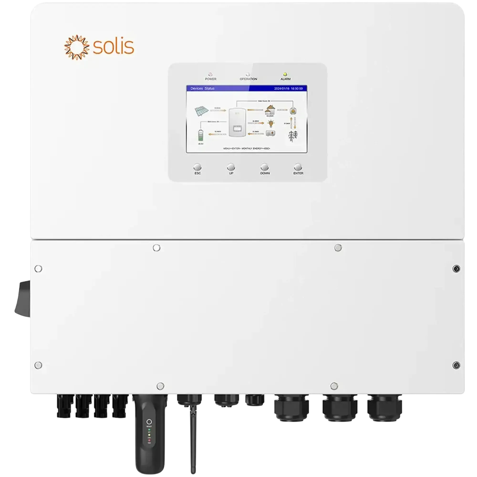 Гибридный инвертор Solis S6-EH3P20K-H
