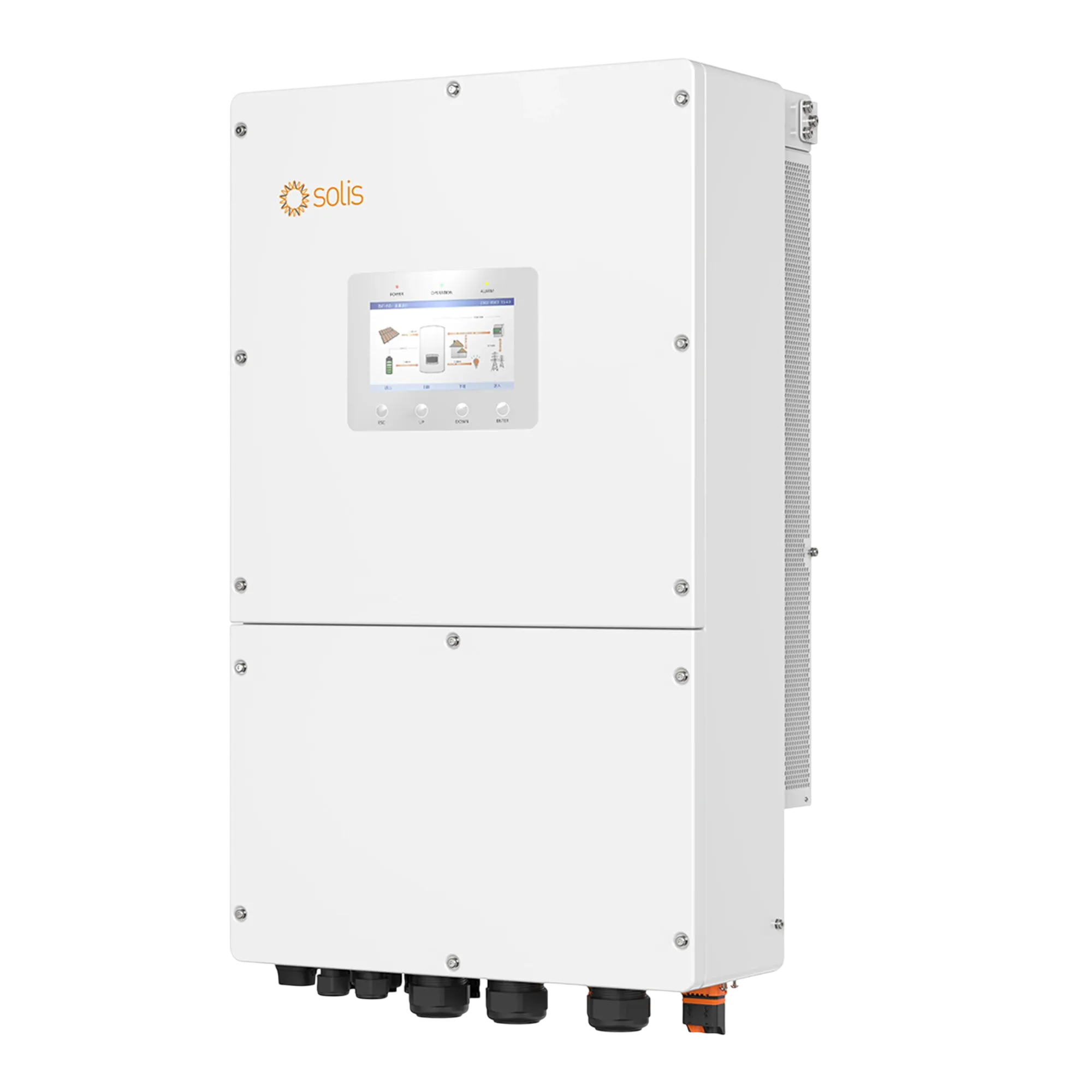 Solis S6-EH3P30K-H &ndash; вид спереди