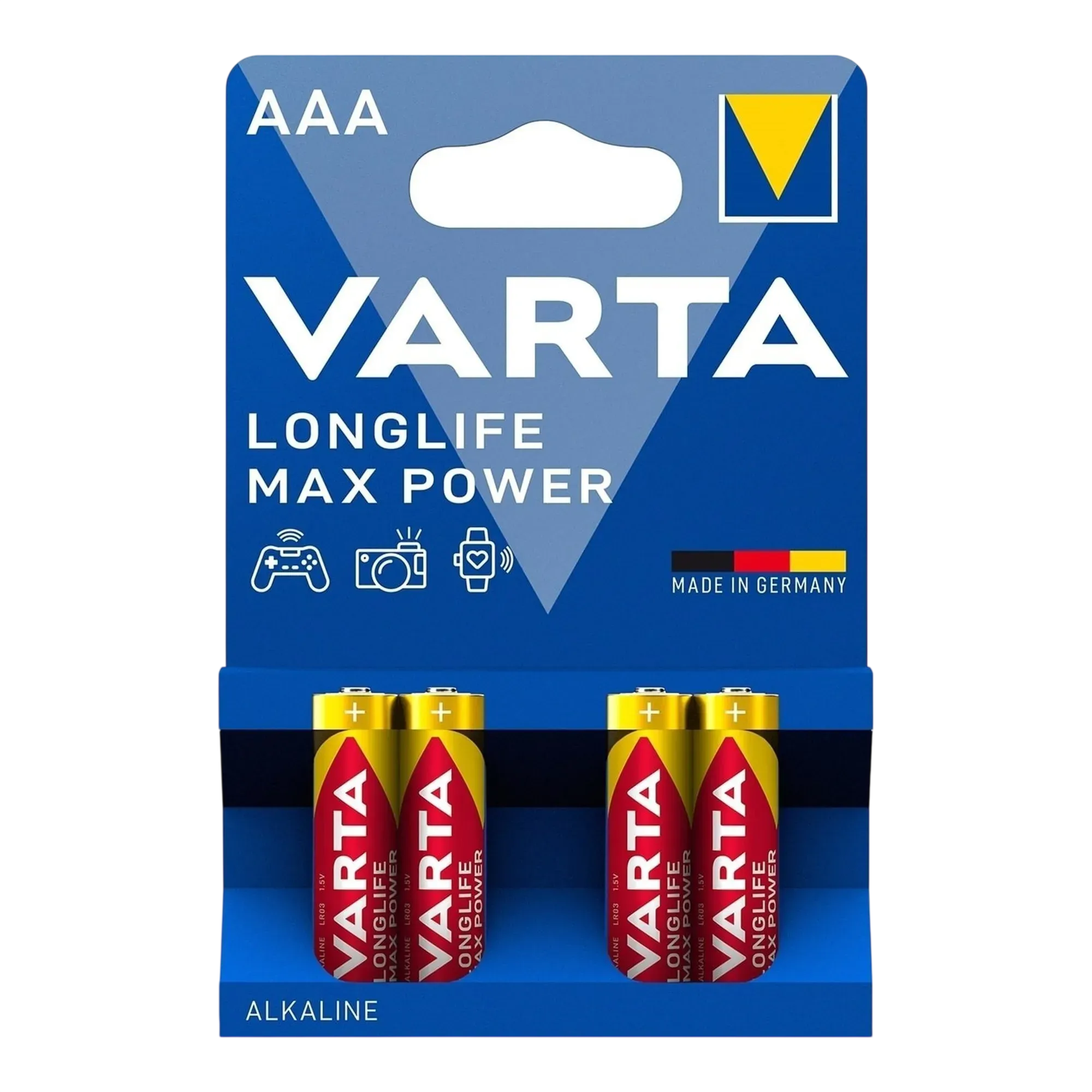 Окрема батарейка VARTA Longlife Max Power AAA