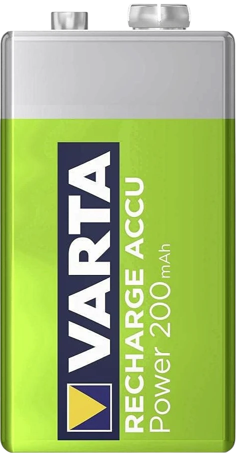 Отдельный аккумулятор VARTA Recharge Accu Power 9V 200 мАч