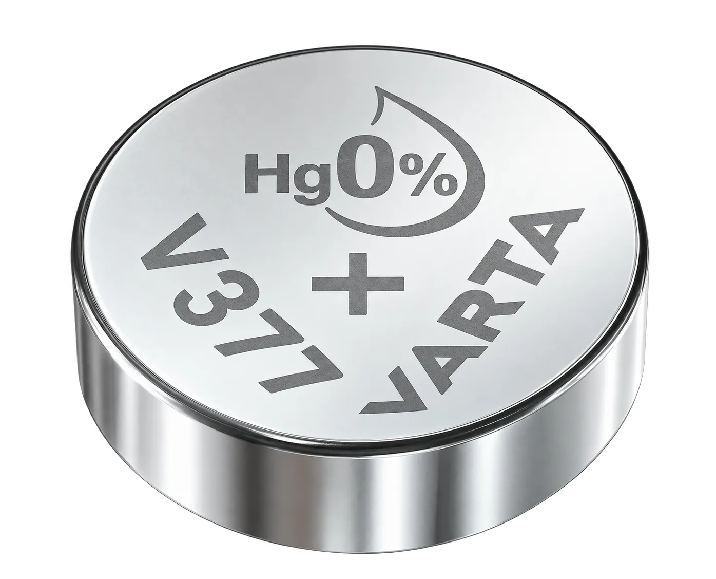 Металлическая кнопочная батарейка VARTA V377