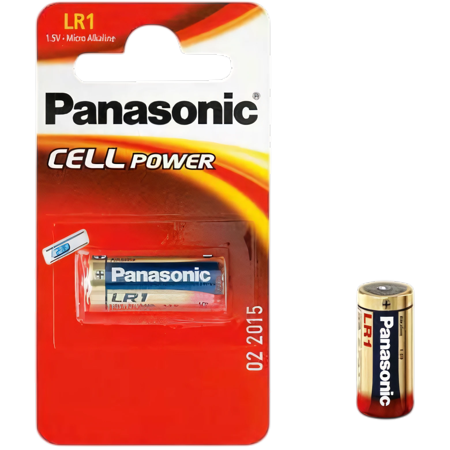 Panasonic LR1 1,5 В &ndash; батарейка и упаковка серии Cell Power