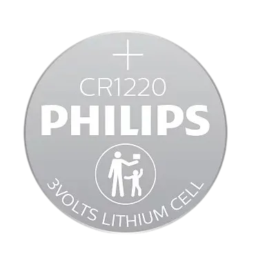 Литиевая батарейка Philips CR1220