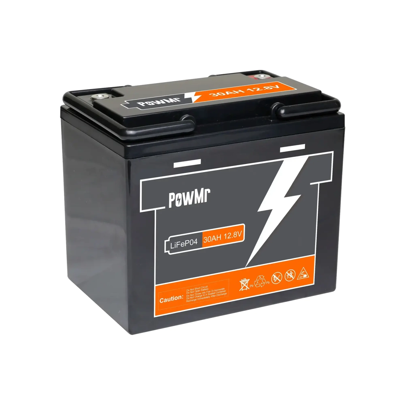 Купить Батарея Li-ion PowMr 30Ah 12.8V Lifepo4 - фото 1