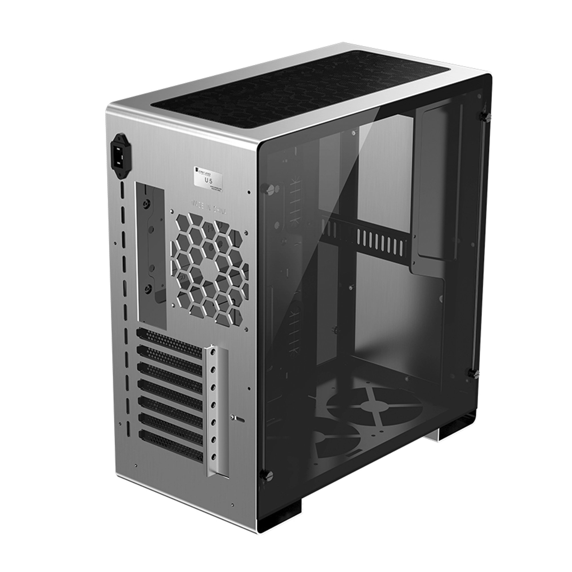 Купити Корпус JONSBO U5 Aluminum Silver - фото 5