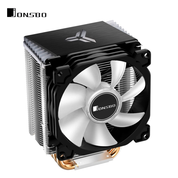 Купить Процессорный кулер JONSBO CR-1400 ARGB Black (92mm/4pin/900-2300RPM/4 тепл. трубки/3pin 5V ARGB) - фото 7
