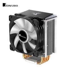 Купить Процессорный кулер JONSBO CR-1400 ARGB Black (92mm/4pin/900-2300RPM/4 тепл. трубки/3pin 5V ARGB) - фото 8