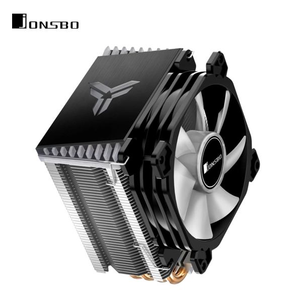 Купить Процессорный кулер JONSBO CR-1400 ARGB Black (92mm/4pin/900-2300RPM/4 тепл. трубки/3pin 5V ARGB) - фото 11