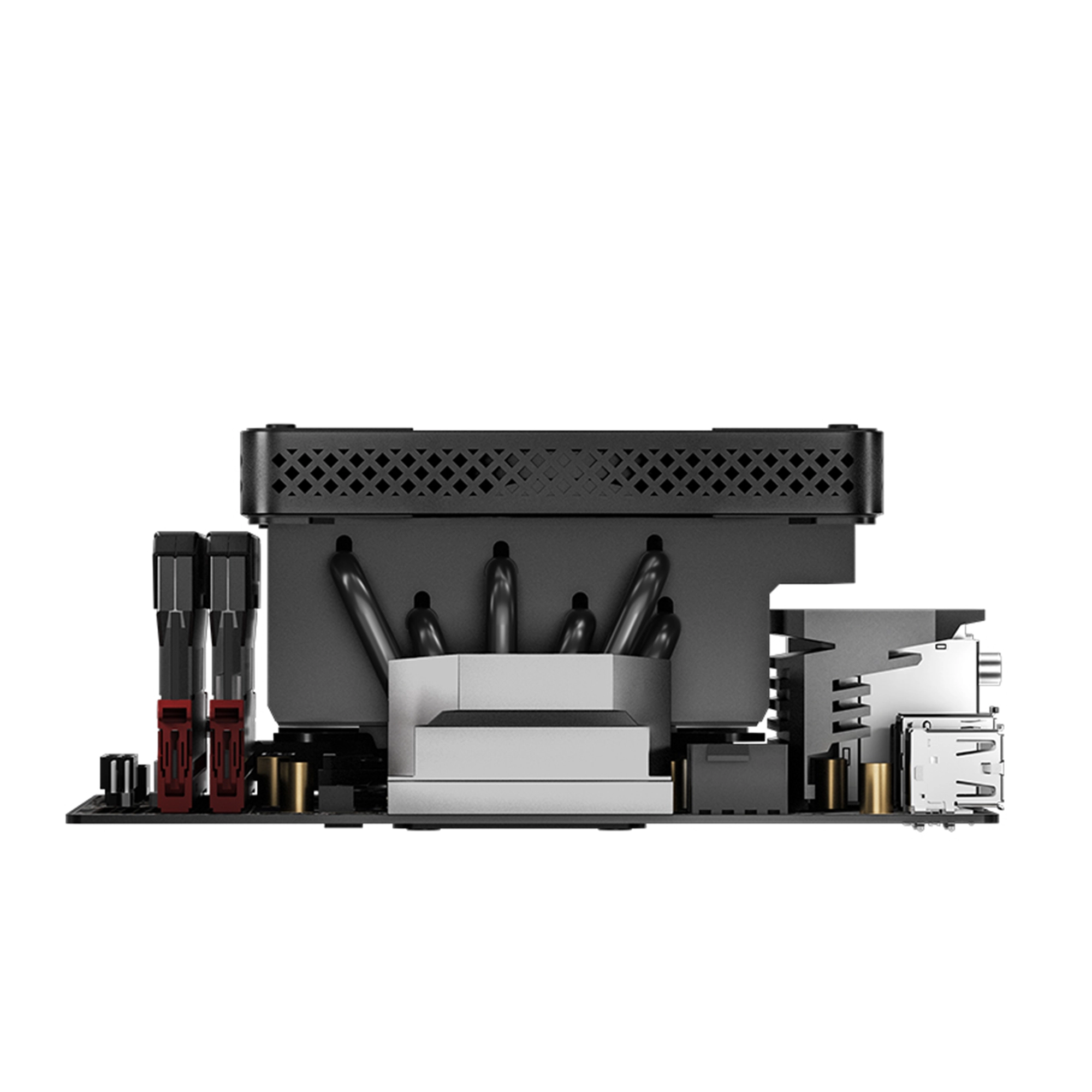 Купить Процессорный кулер JONSBO HX6200D Black (120mm/4pin/LGA 1700/1200/115X/AM4/AM5/4PIN PWM) - фото 6
