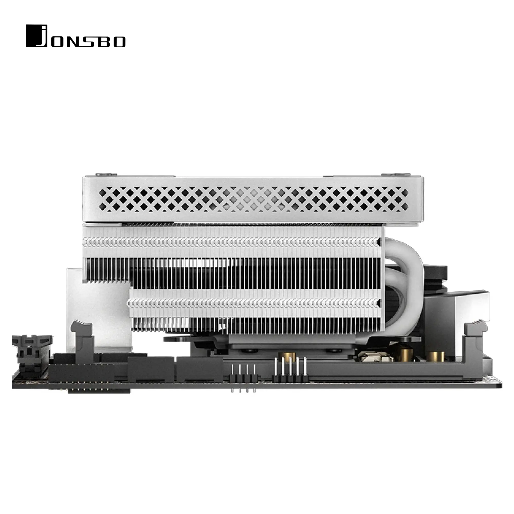 Купити Процесорний кулер JONSBO HX6200D White (120mm/4pin/LGA 1700/1200/115X/AM4/AM5/4PIN PWM) - фото 10