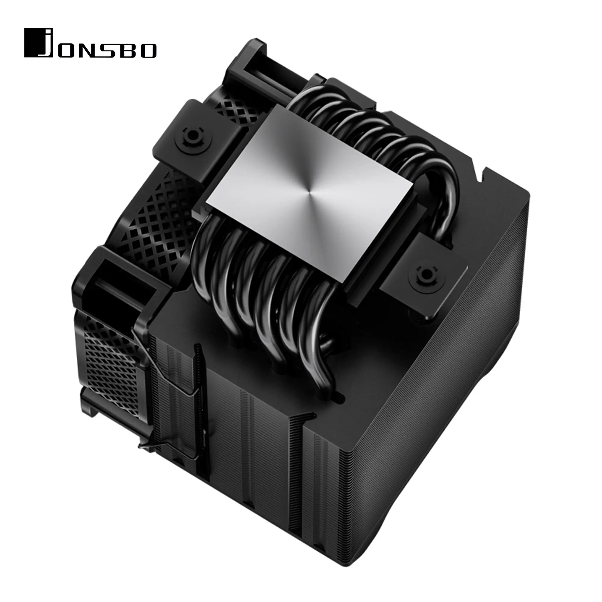 Купити Процесорний кулер JONSBO HX6210 Black (92mm/4pin/800-2300RPM/31.6Dba/6 тепл. трубки/4PIN PWM) - фото 5