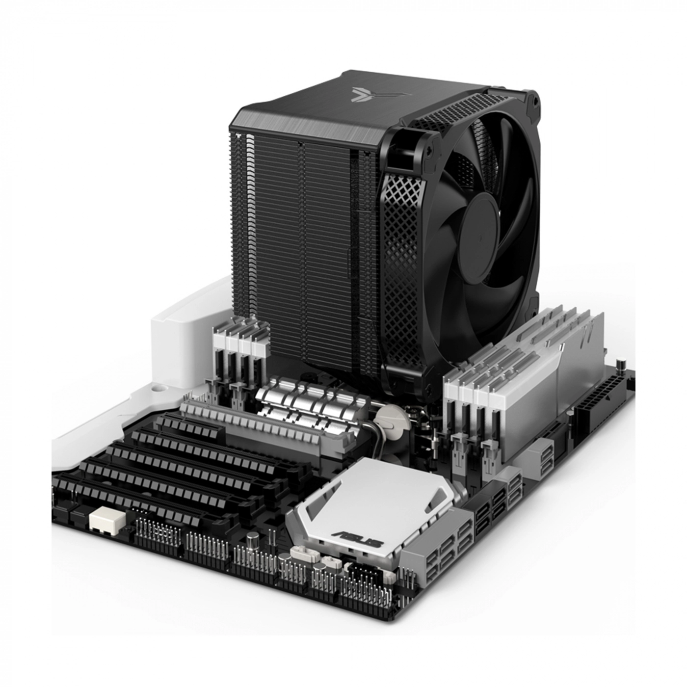Купити Процесорний кулер JONSBO HX6250 (140mm/LGA1200/115X/1700/2011/AM4/AM5/4PIN PWM) - фото 7