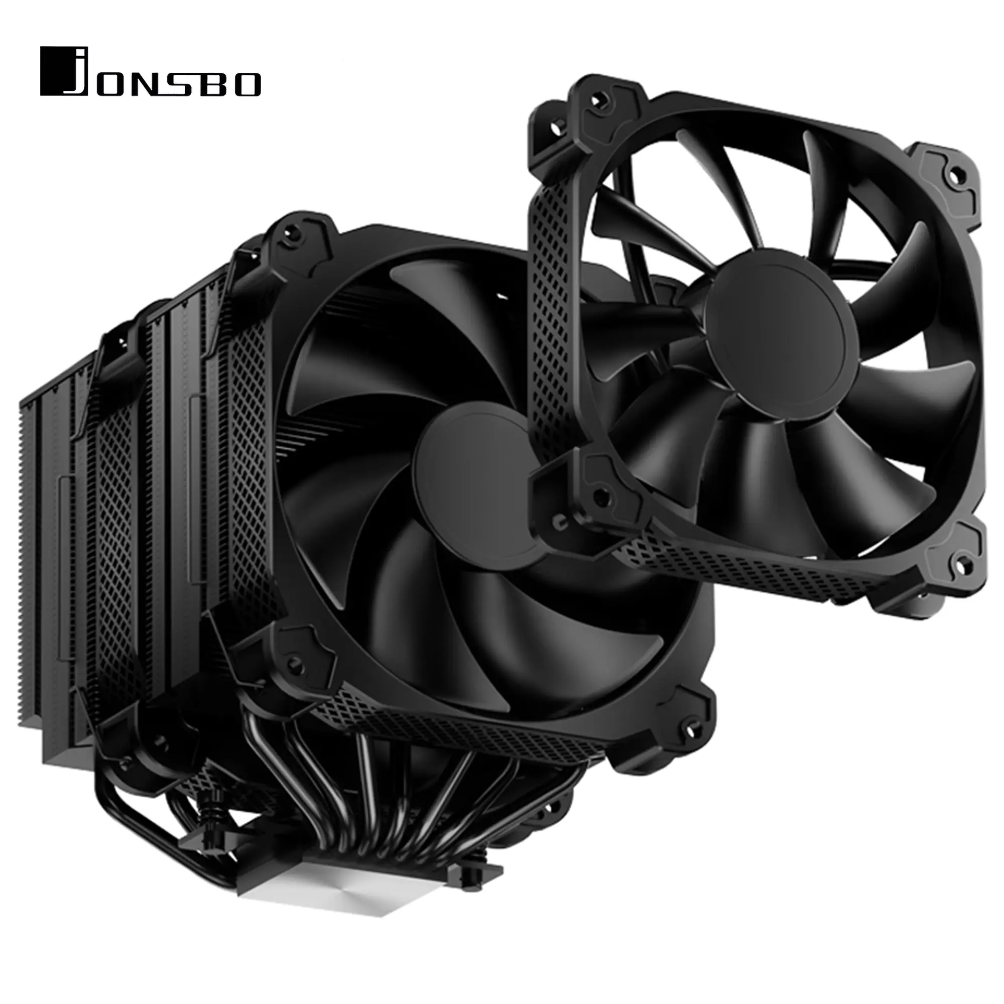 Купить Процессорный кулер JONSBO HX7280 Black (140mm/4pin/LGA1200/115X/1700/2011/AM4/AM5/4PIN PWM) - фото 9
