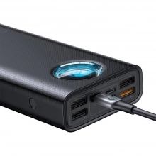 Купить Павербанк УМБ Baseus Amblight Digital Display Quick Charge Power Bank 30000mAh 65W Black - фото 3