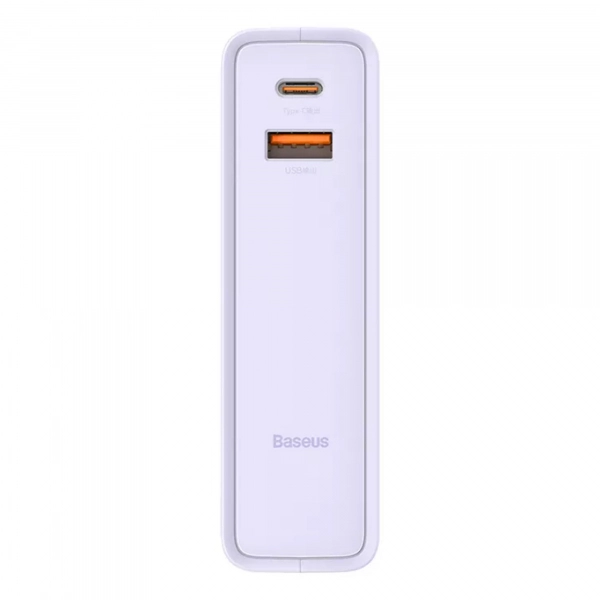 Купити Павербанк УМБ Baseus Power Station 2 Power Bank Adaptor 10000mAh 20W CN Purple - фото 3