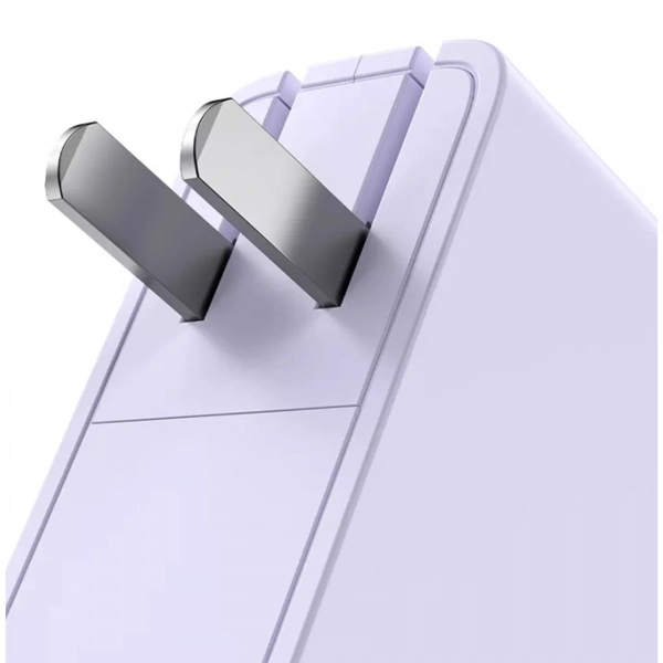 Купити Павербанк УМБ Baseus Power Station 2 Power Bank Adaptor 10000mAh 20W CN Purple - фото 4