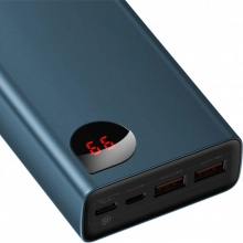 Купить Павербанк УМБ Baseus Adaman Metal Digital Display Quick Charge Power Bank 20000mAh 65W Blue - фото 5