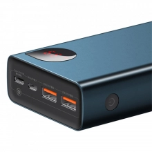 Купить Павербанк УМБ Baseus Adaman Metal Digital Display Quick Charge Power Bank 20000mAh 65W Blue - фото 6