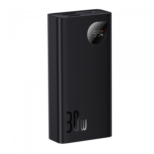 Купити Павербанк УМБ Baseus Adaman 2 Digital Display Fast Charge Power Bank 10000mAh 30W Black Overseas Edition - фото 2